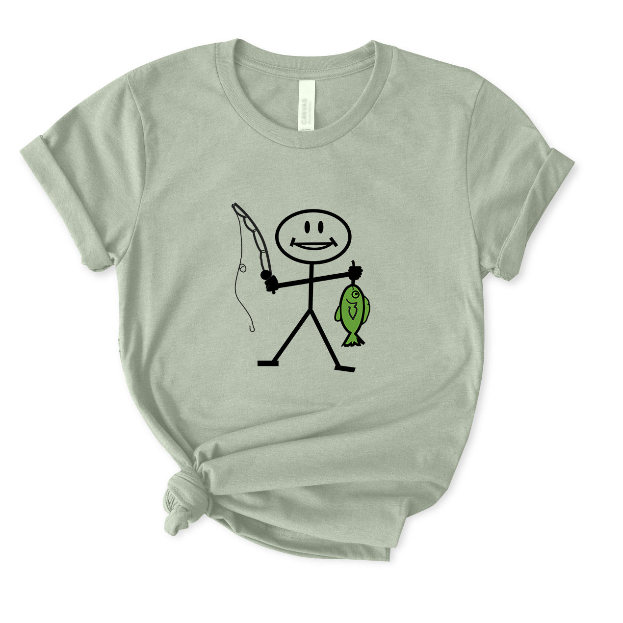 Happy Fishing T-Shirt for women