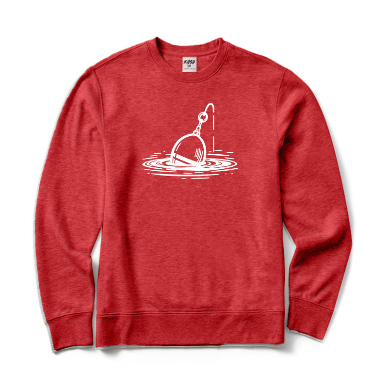 Waiting for Fish Crewneck Sweatshirt