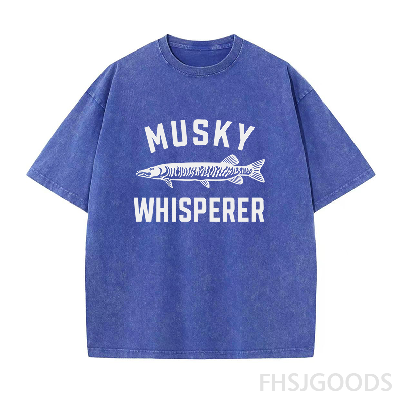 Musky Unisex Distressed T-Shirt