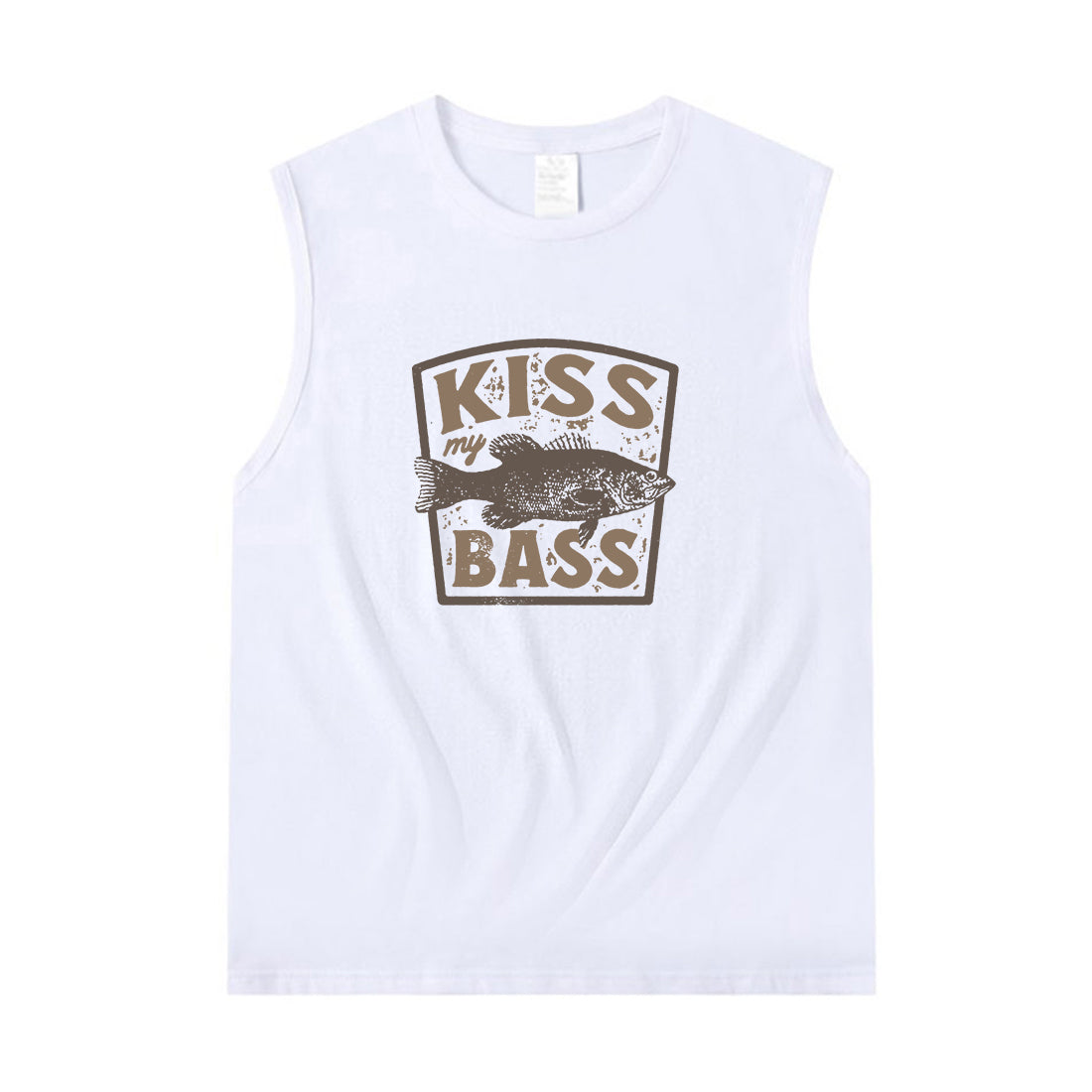 Women KISS MY BASS Tank Top