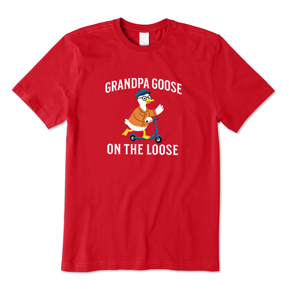 Grandpa Goose On The Loose T-shirt