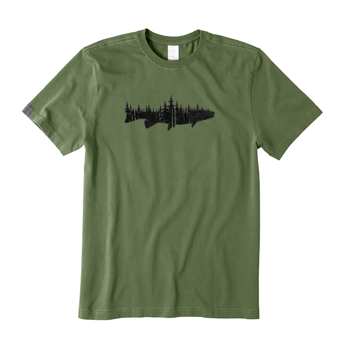 Fish Forest Landscape T-Shirt