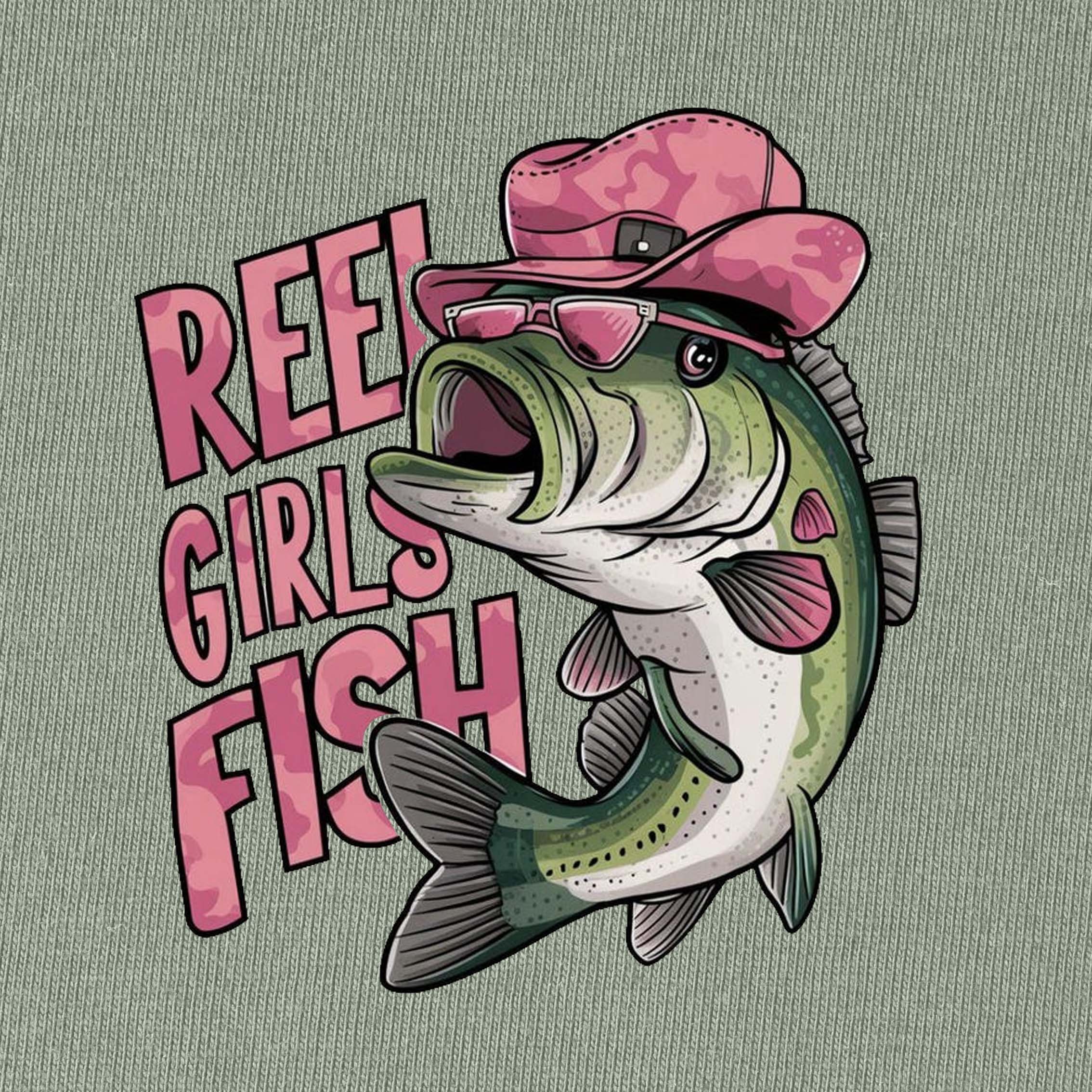 Reel Girls Fish T-Shirt for Women