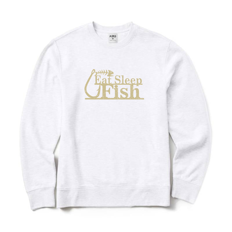 Eat Sleep Fish Crewneck Sweatshirt