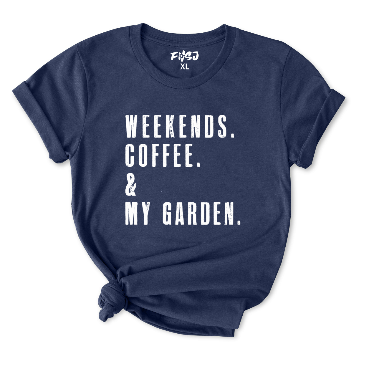 WEEKENDS COFFEE & My GARDEN T-Shirt for Women