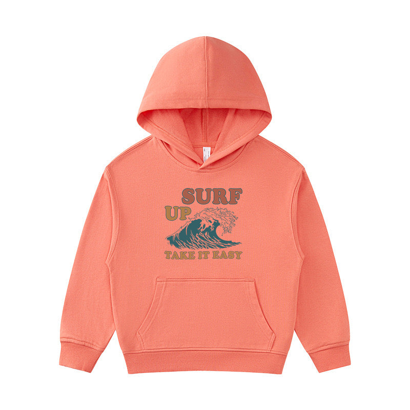 Surf Up Take It Easy Kid's Hoodie