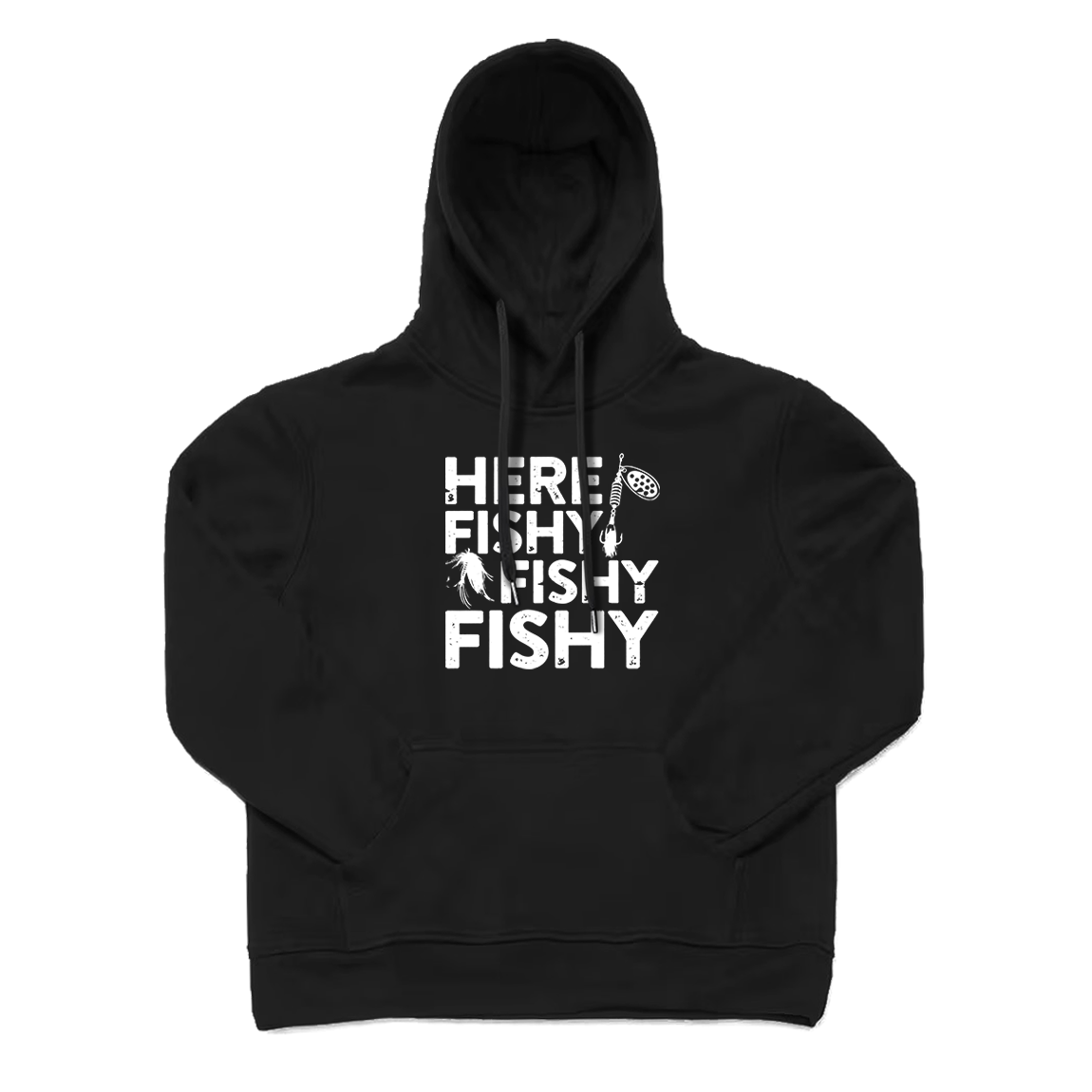 Here Fishy Fishy Fishy Hoodie