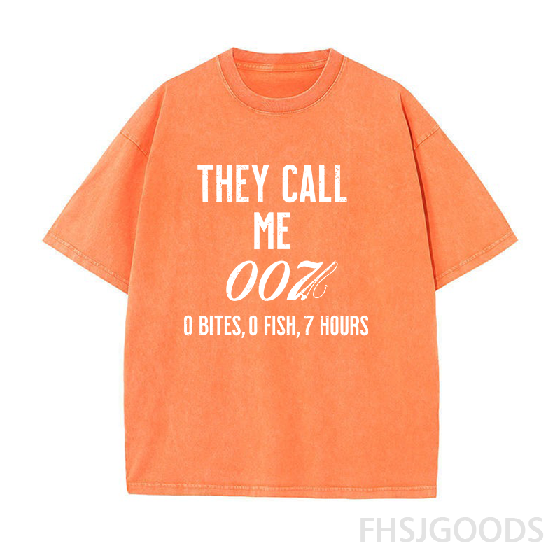 They Call Me 007 Unisex Distressed T-Shirt