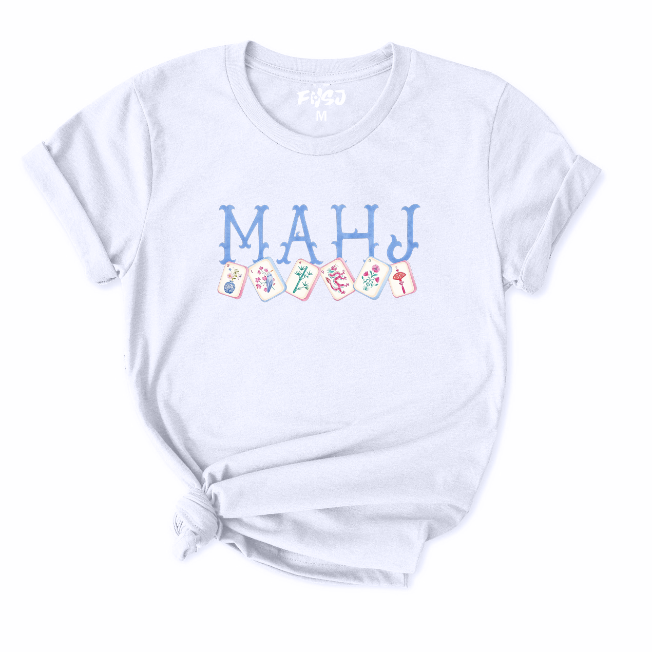 Mahjong MAHJ Floral T-Shirt for Women