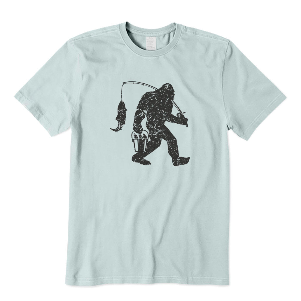 Bigfoot Fishing T-Shirt