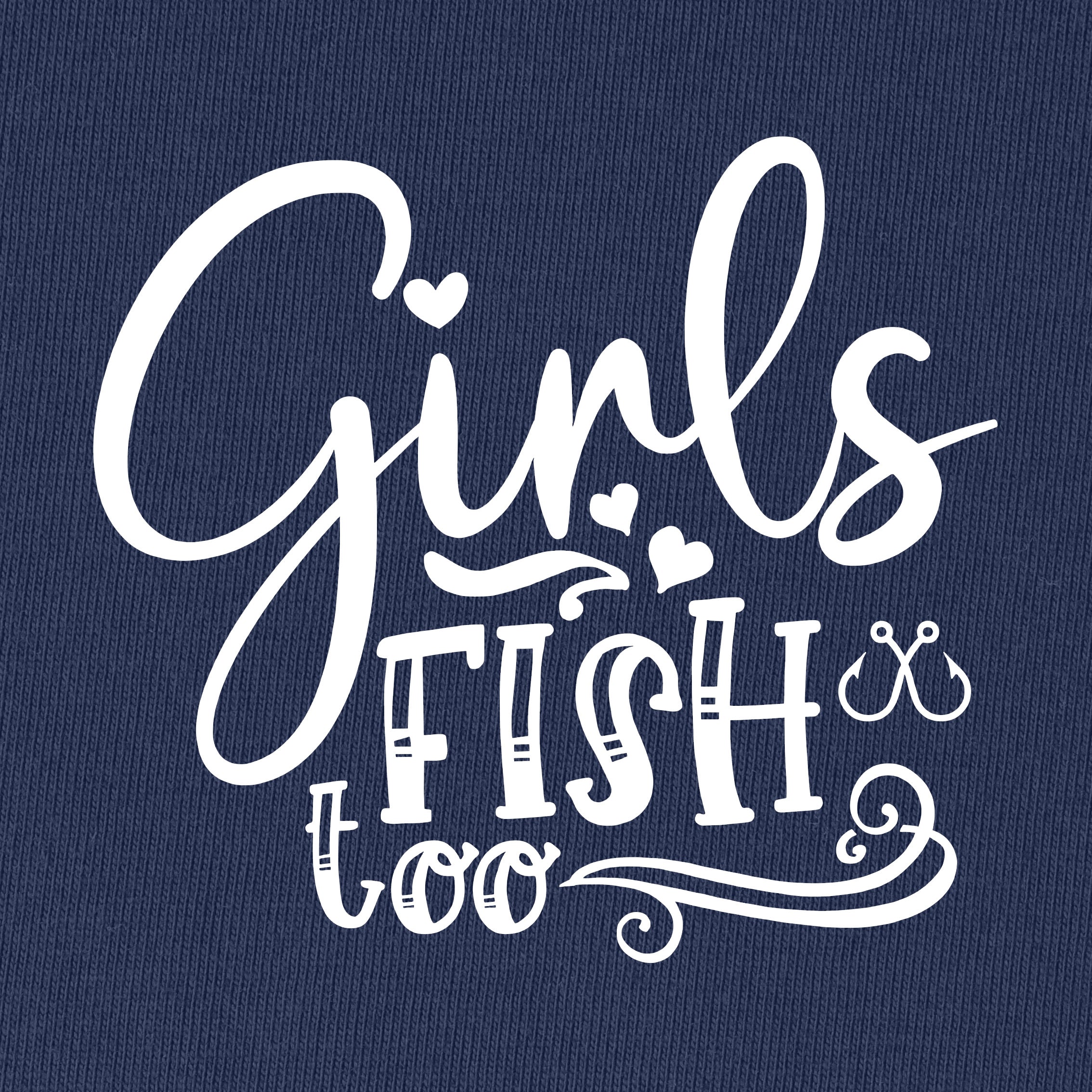 Girls Fish Too T-Shirt for Women