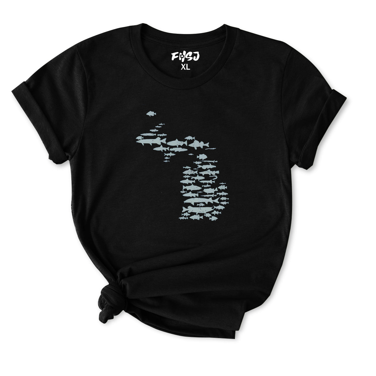 Fish of Michigan T-Shirt for Women