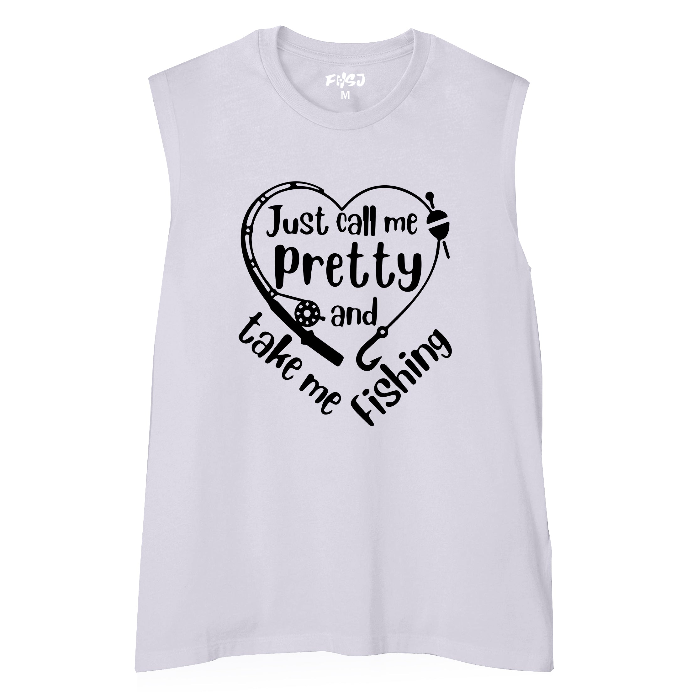 Women Take Me Fishing Tank Top