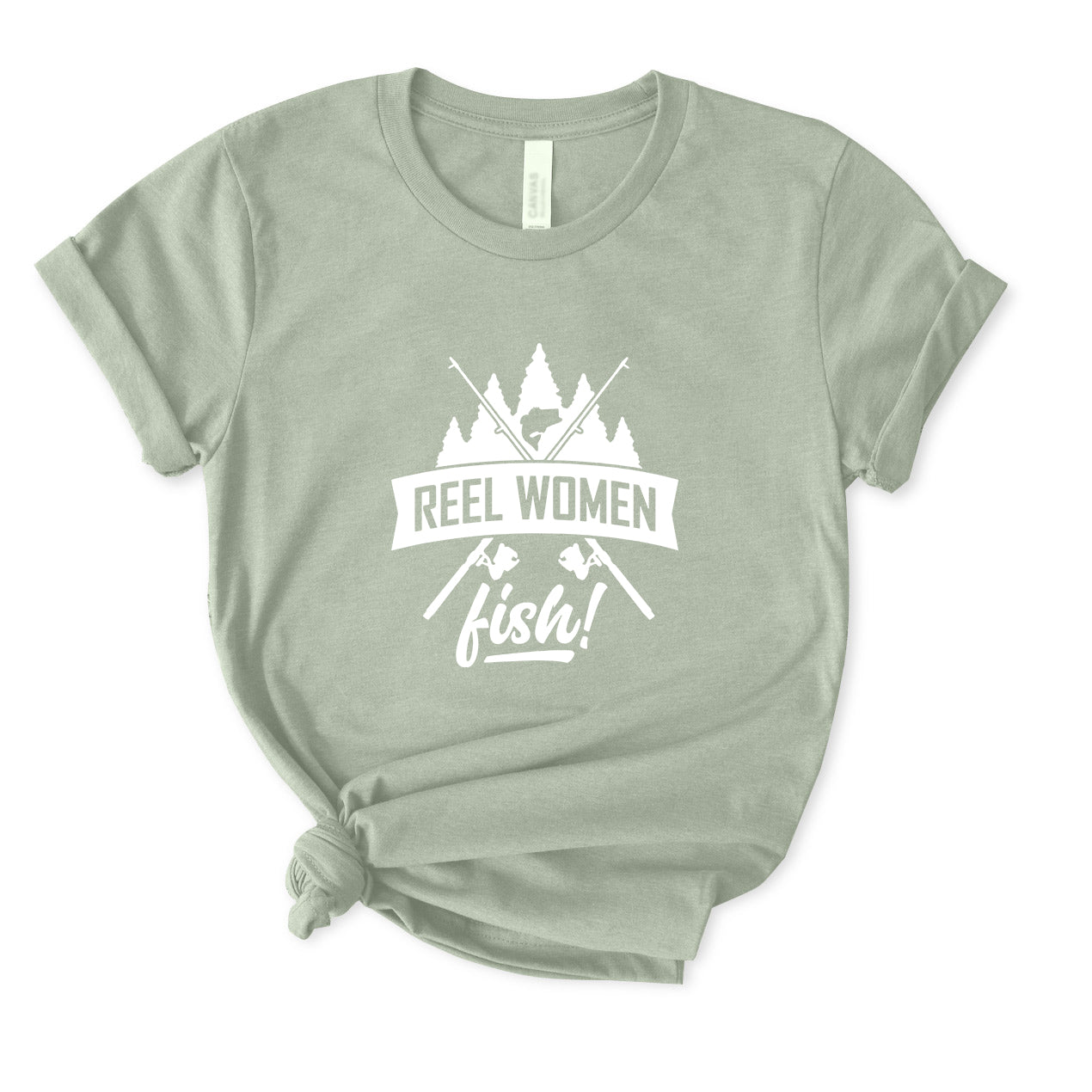 Reel Women Fish T-Shirt for Women