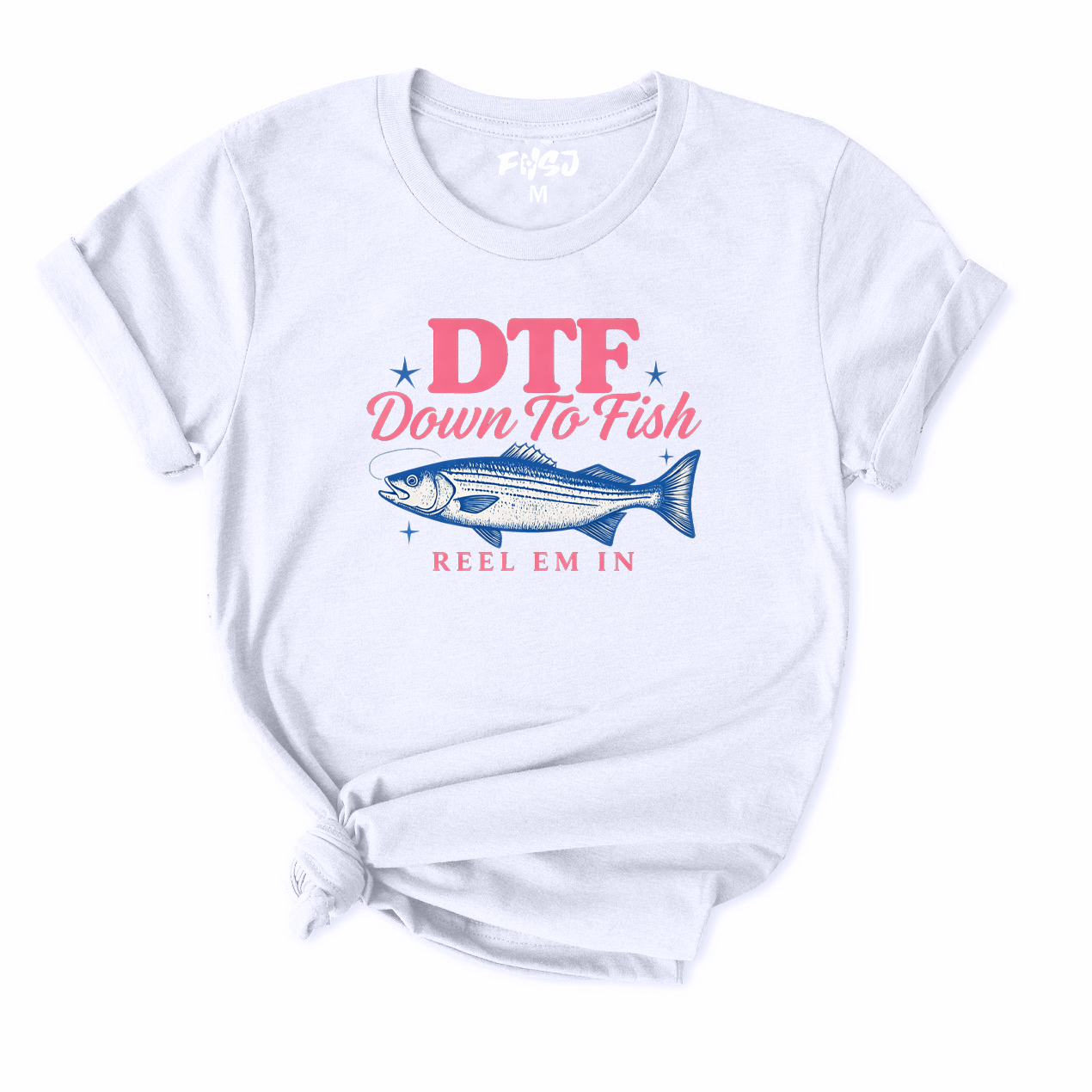 DTF Down To Fish T-Shirt for Women