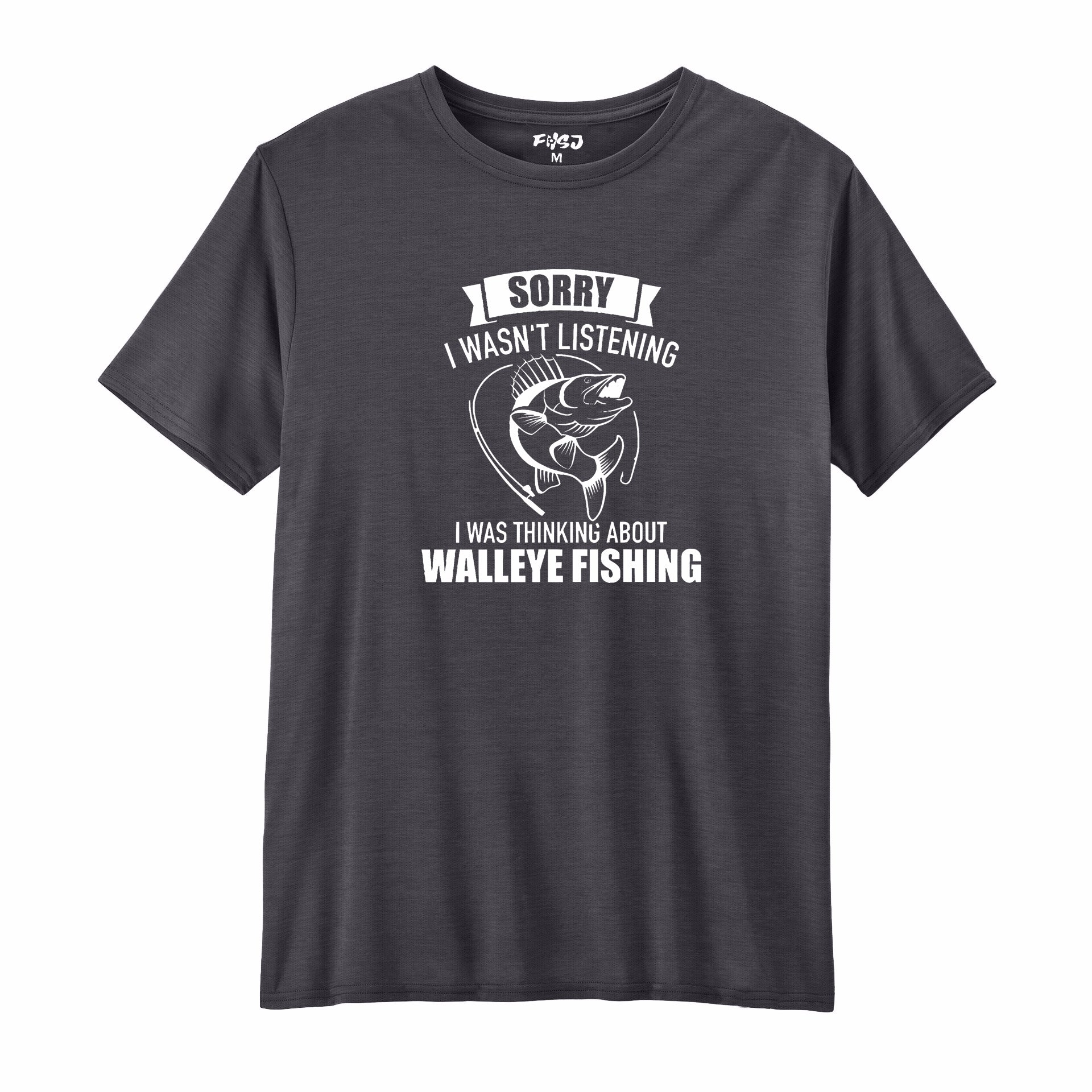 I Was Thinking about Walleye Fishing Performance T-SHIRT