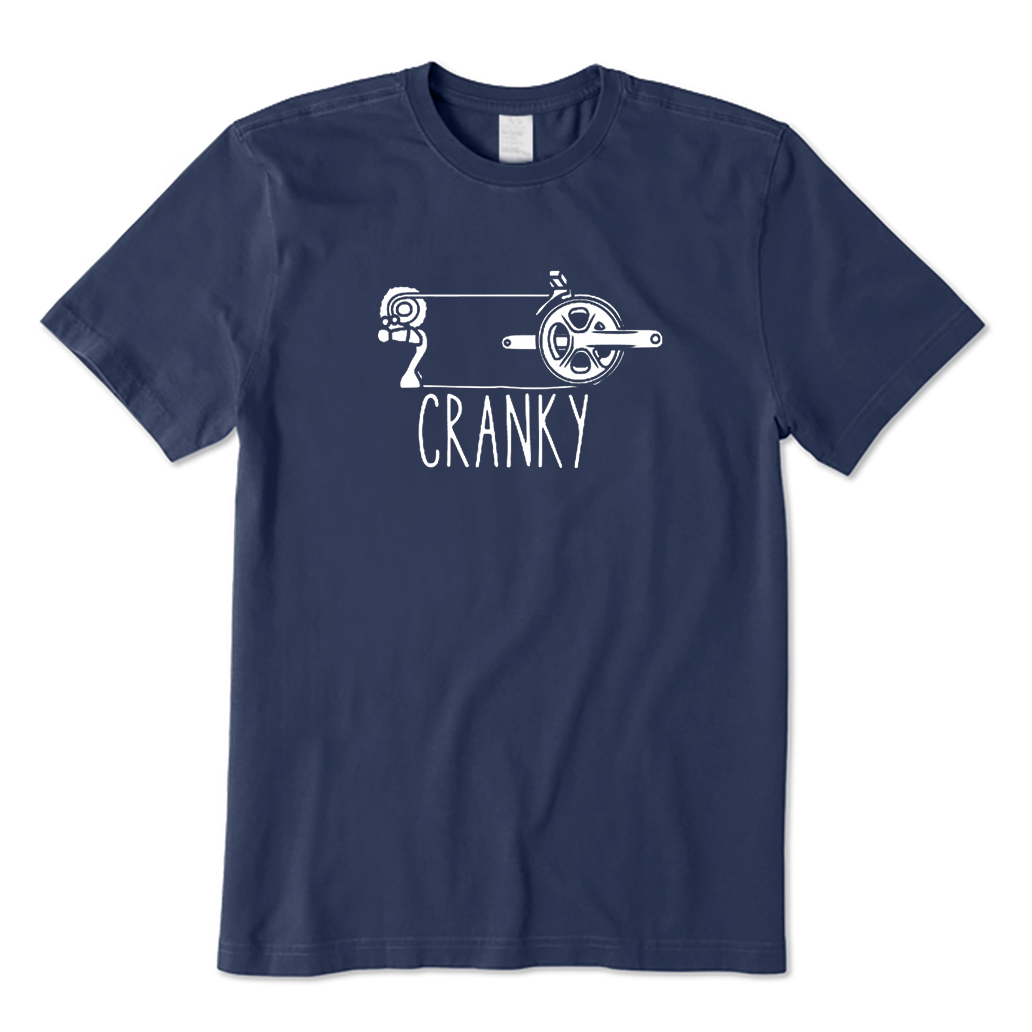 CRANKY Bicycle Drivetrain T-Shirt
