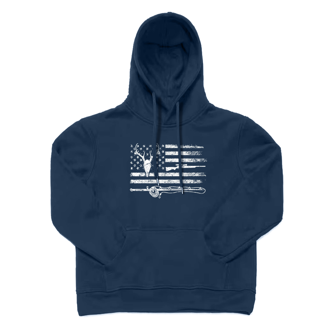 Hunting and Fishing Flag  Hoodie