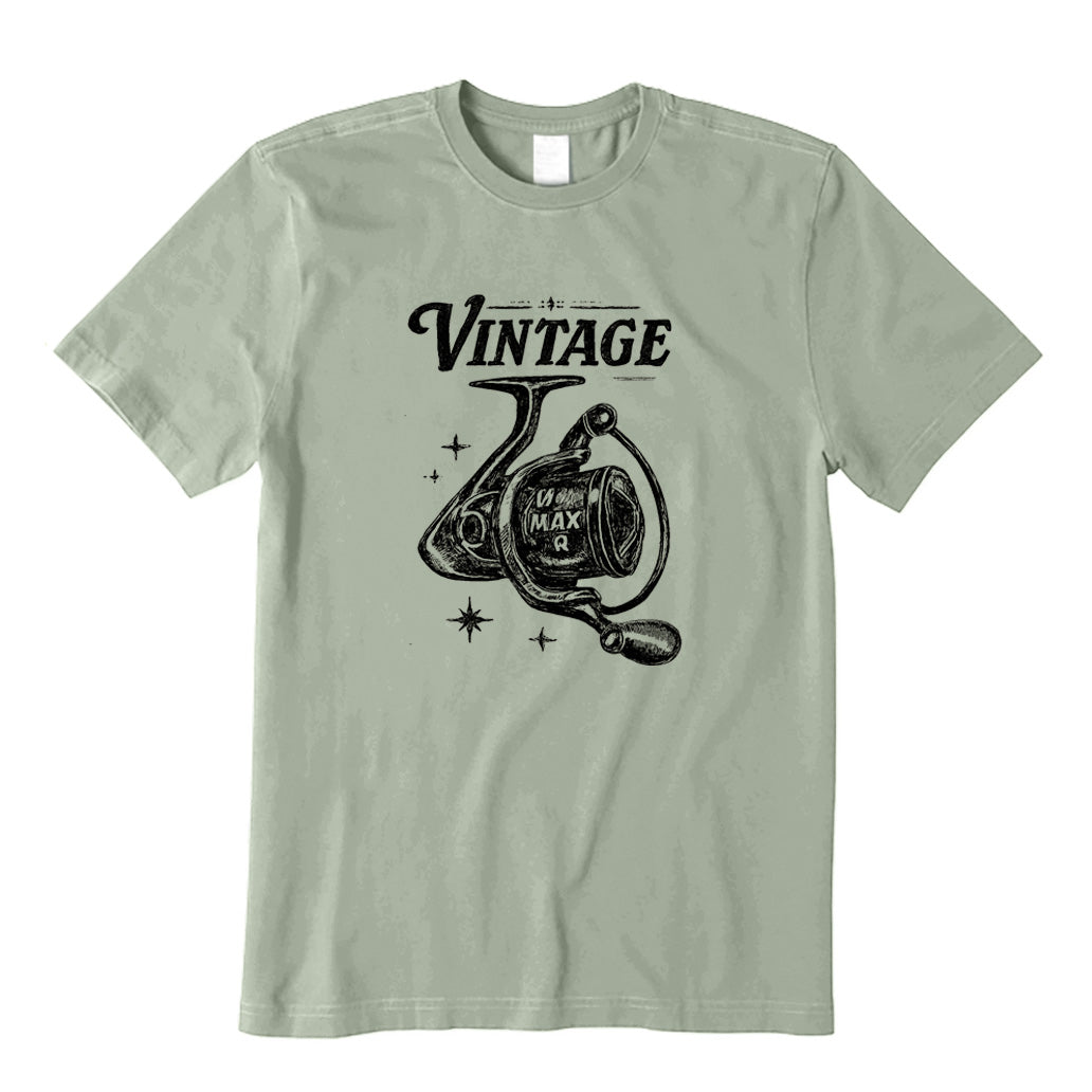 Retro Fishing Reel T-Shirt