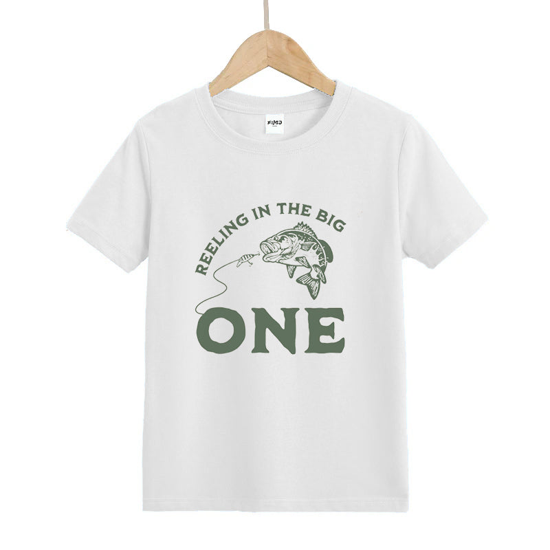 Reeling in the Big One Kid's T-Shirts