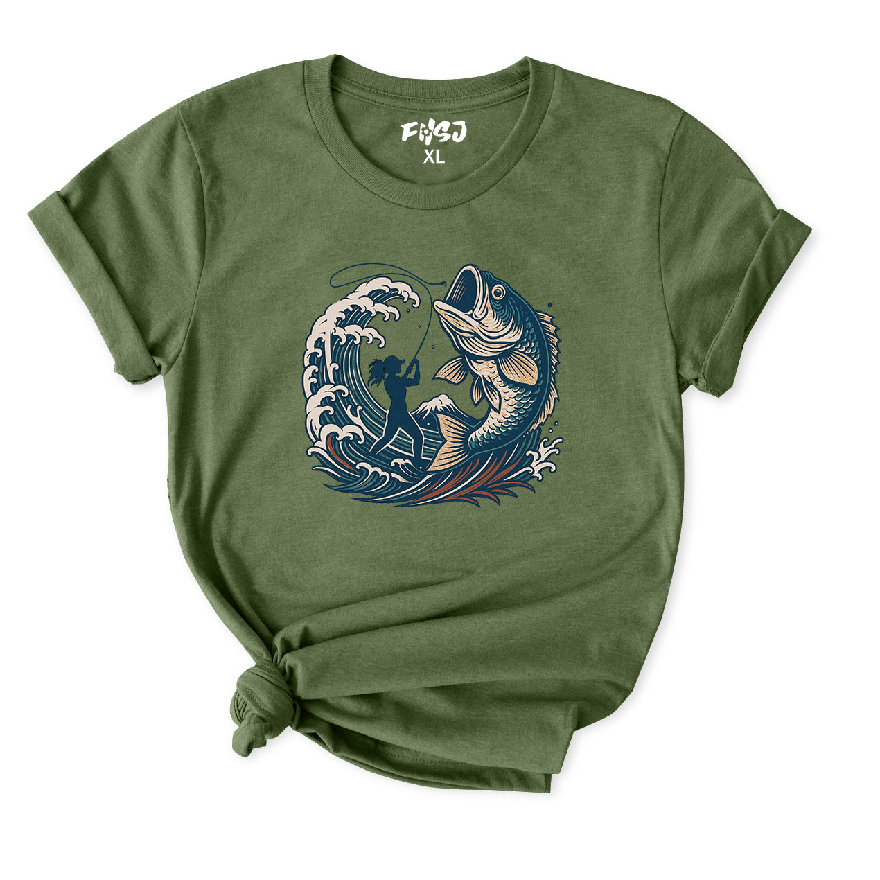 Reel women fish T-Shirt for Women