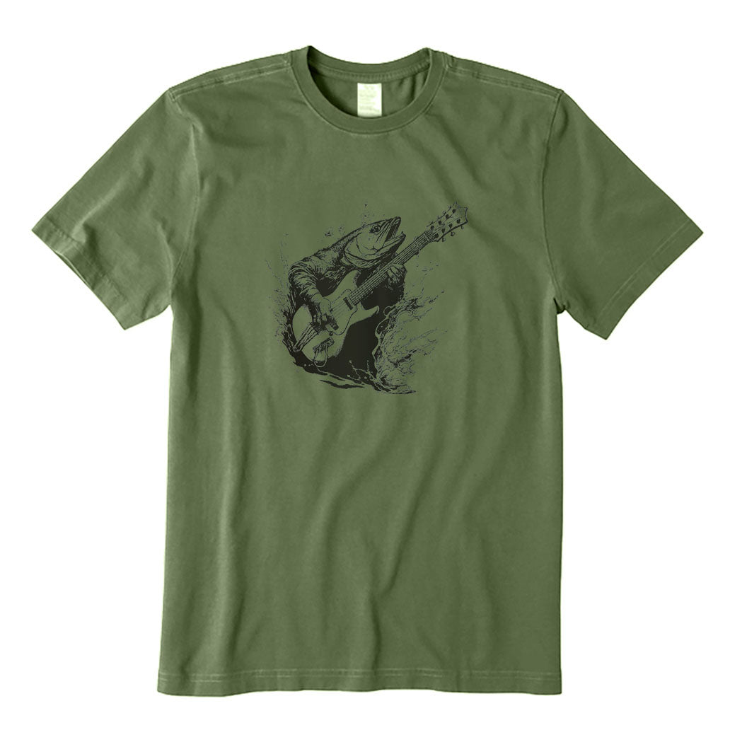Trout Playing Guitar T-Shirt