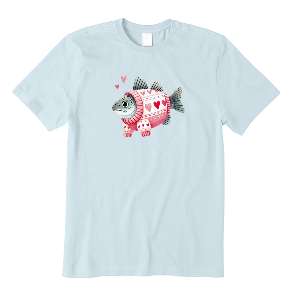 Funny Fish Valentines T-Shirt