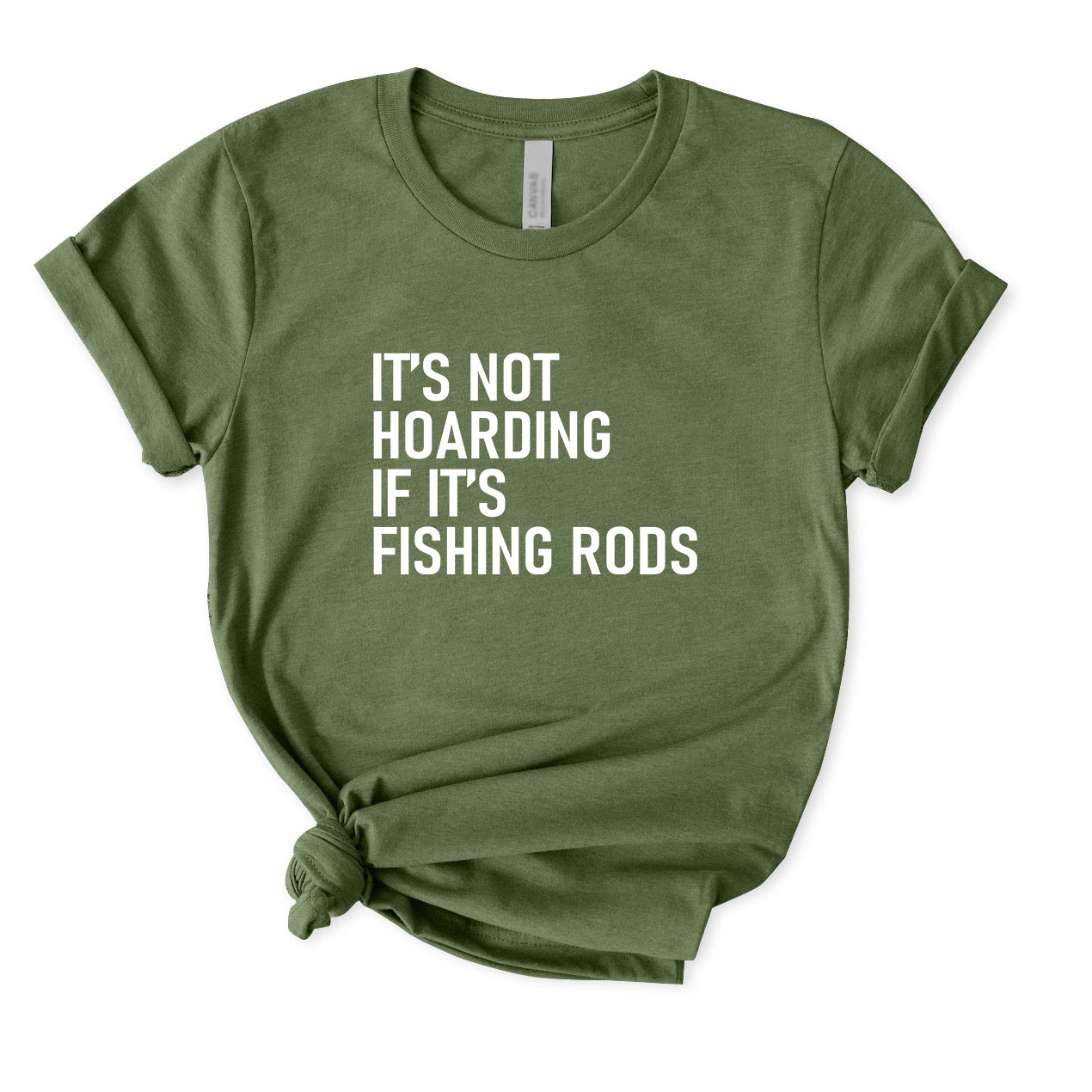 It's Not Hoarding if it's Fishing Rods T-Shirt for women