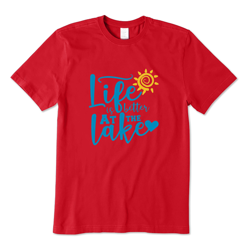 Life Is Better At The Lake Hiking T-shirt