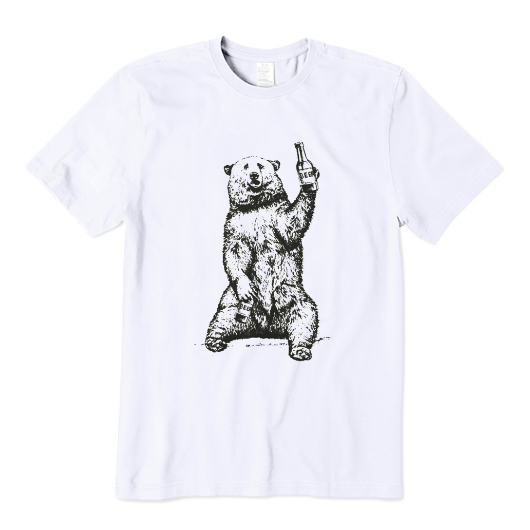 Bear Drinking T-Shirt