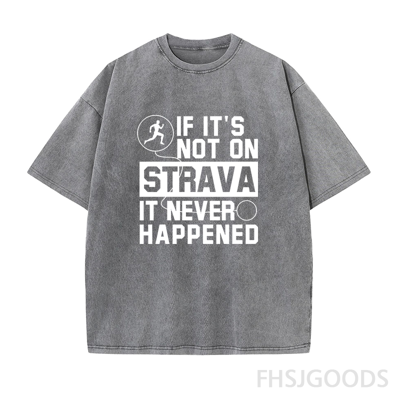 It Never Happened Running Unisex Distressed T-Shirt