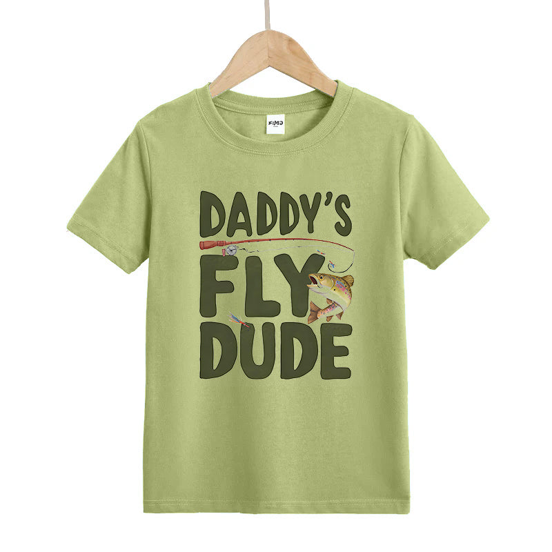 Daddy's Fly Dude Kids T-Shirt