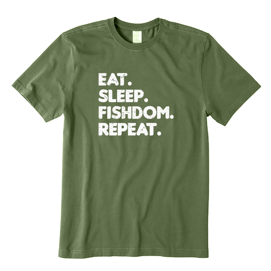 Eat Sleep Fishdom Repeat T-Shirt