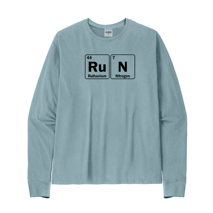 Run Periodic Table Long Sleeve T-Shirt