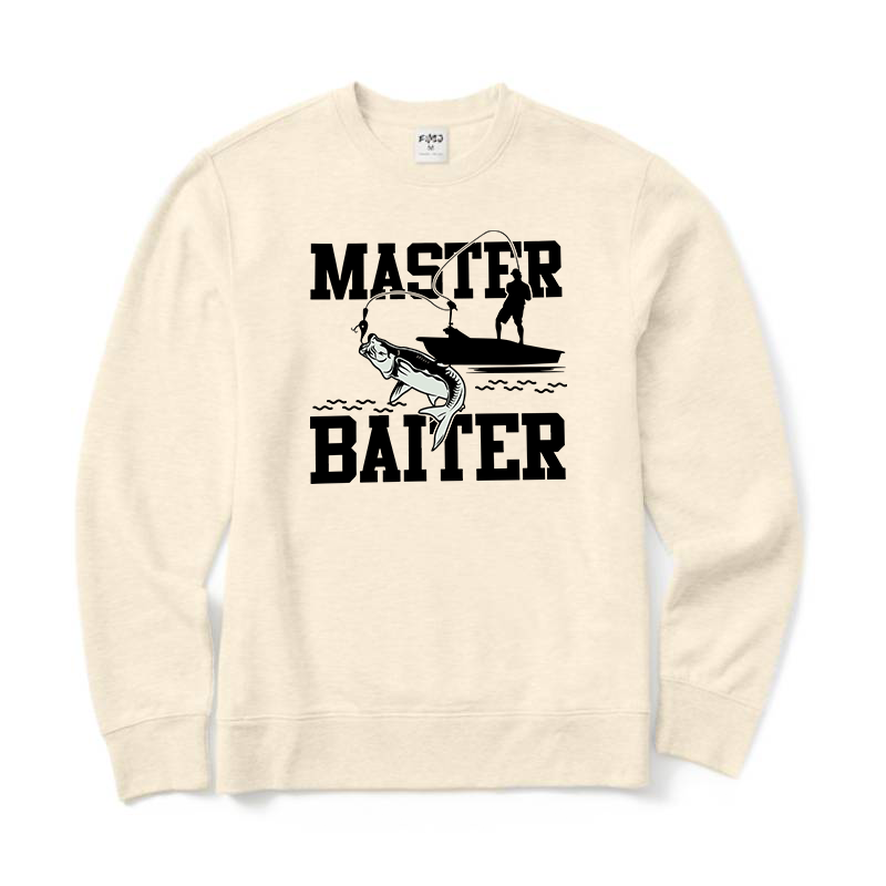 Master Baiter Fishing Crewneck Sweatshirt