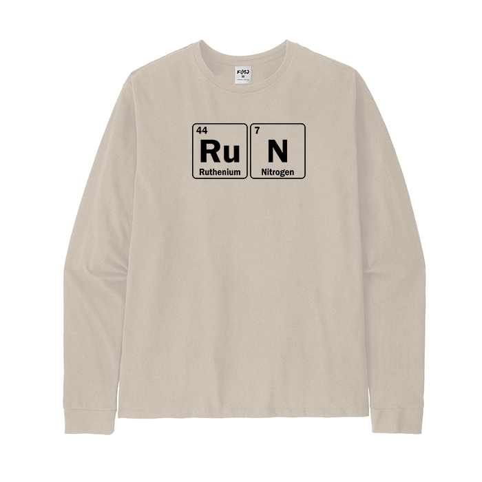 Run Periodic Table Long Sleeve T-Shirt