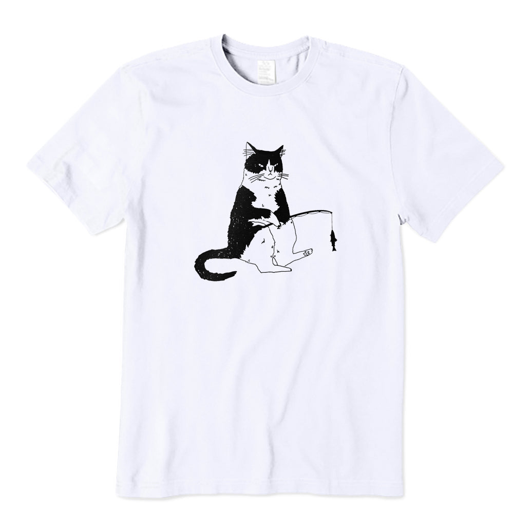 Cats Like Fishing T-Shirt