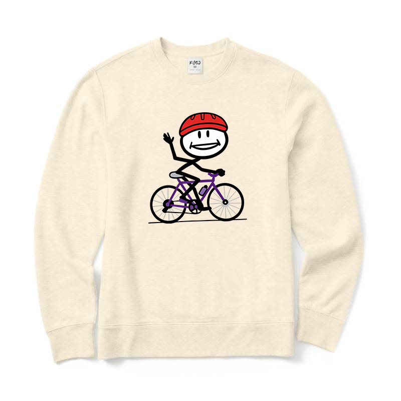 Smile Cycling Crewneck Sweatshirt
