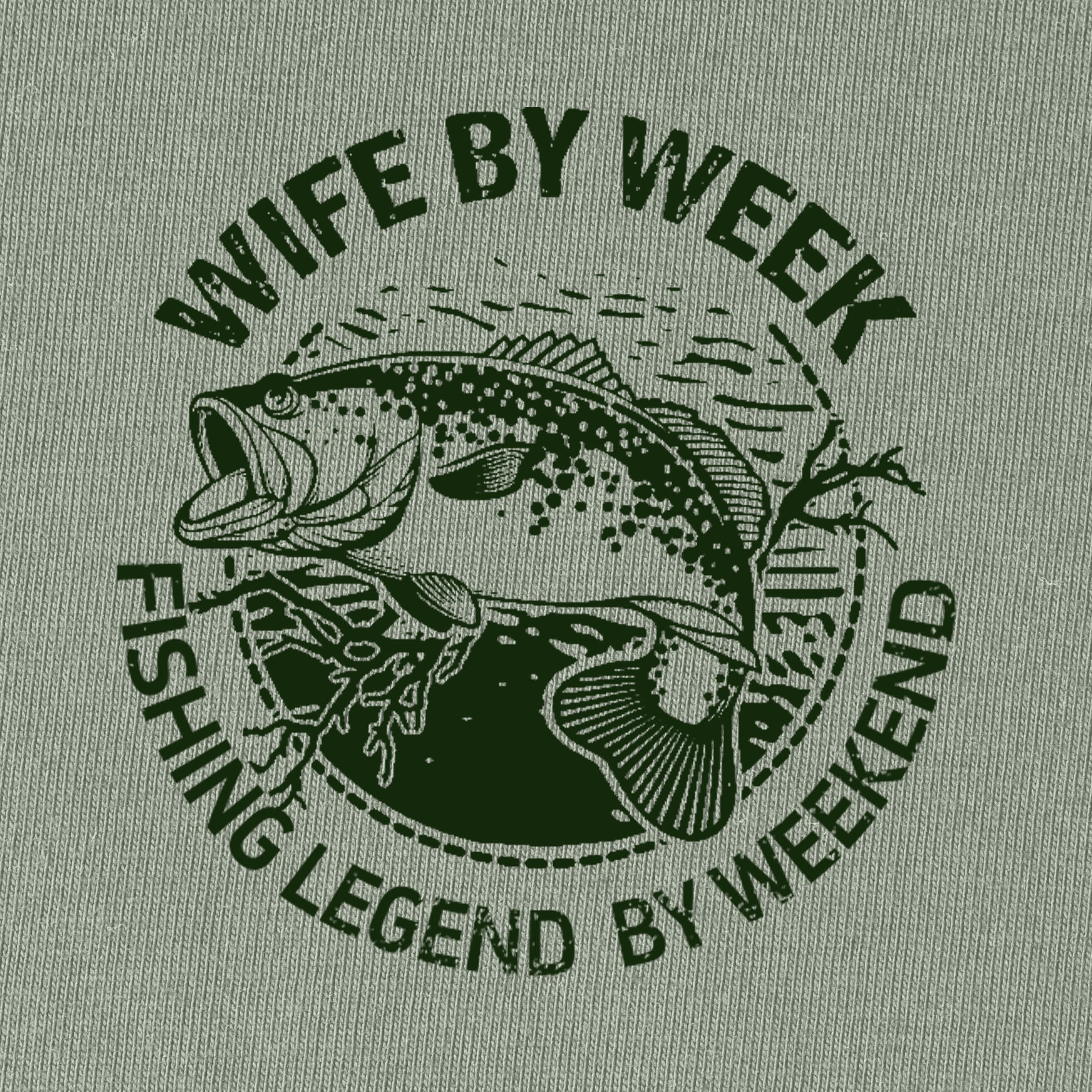 Fishing Legend By Weekend T-Shirt for Women