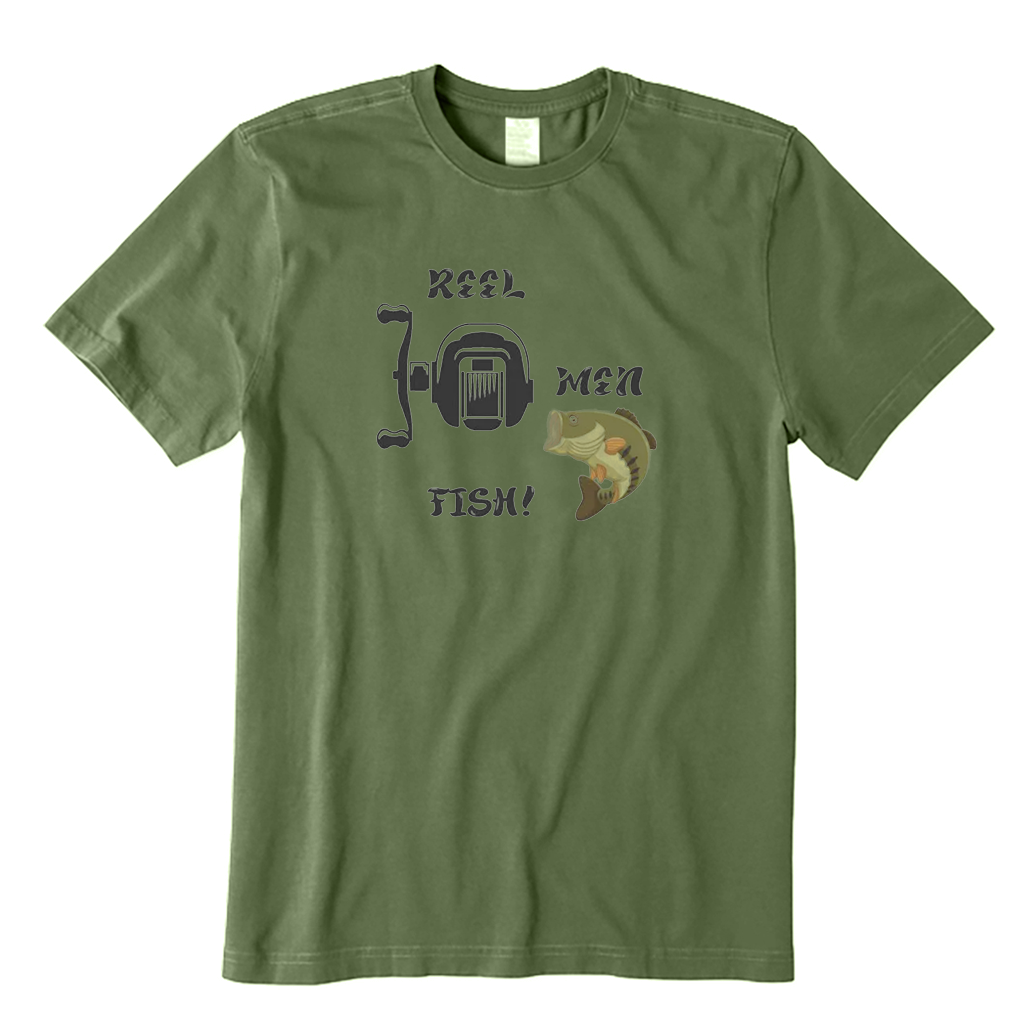 Reel Men Fish T-Shirt