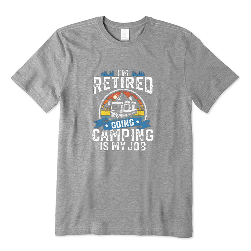Retired Camping T-shirt