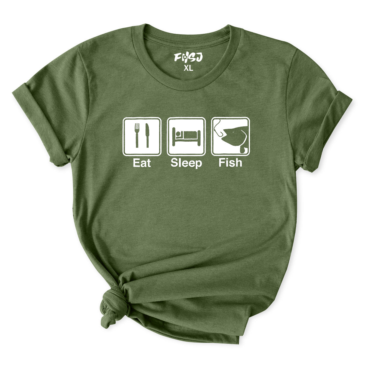 Eat sleep fish T-Shirt for Women