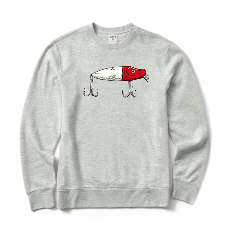 Vintage Fishing Lure Crewneck Sweatshirt