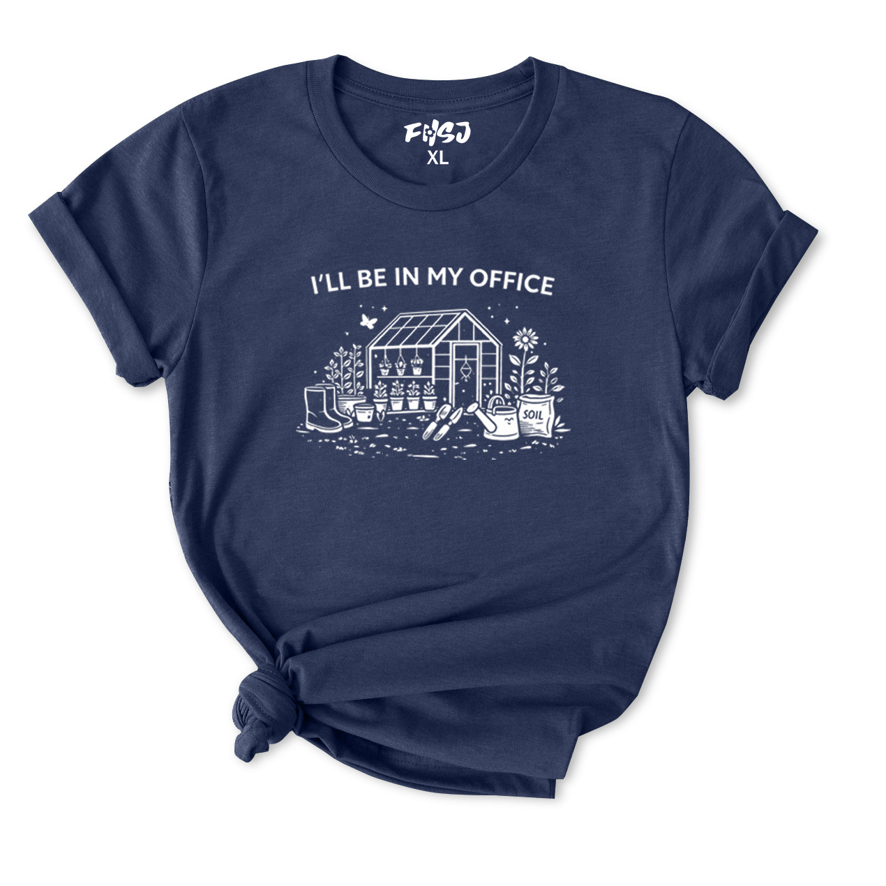 I’ll Be In My Greenhouse Office Gardening T-Shirt for Women