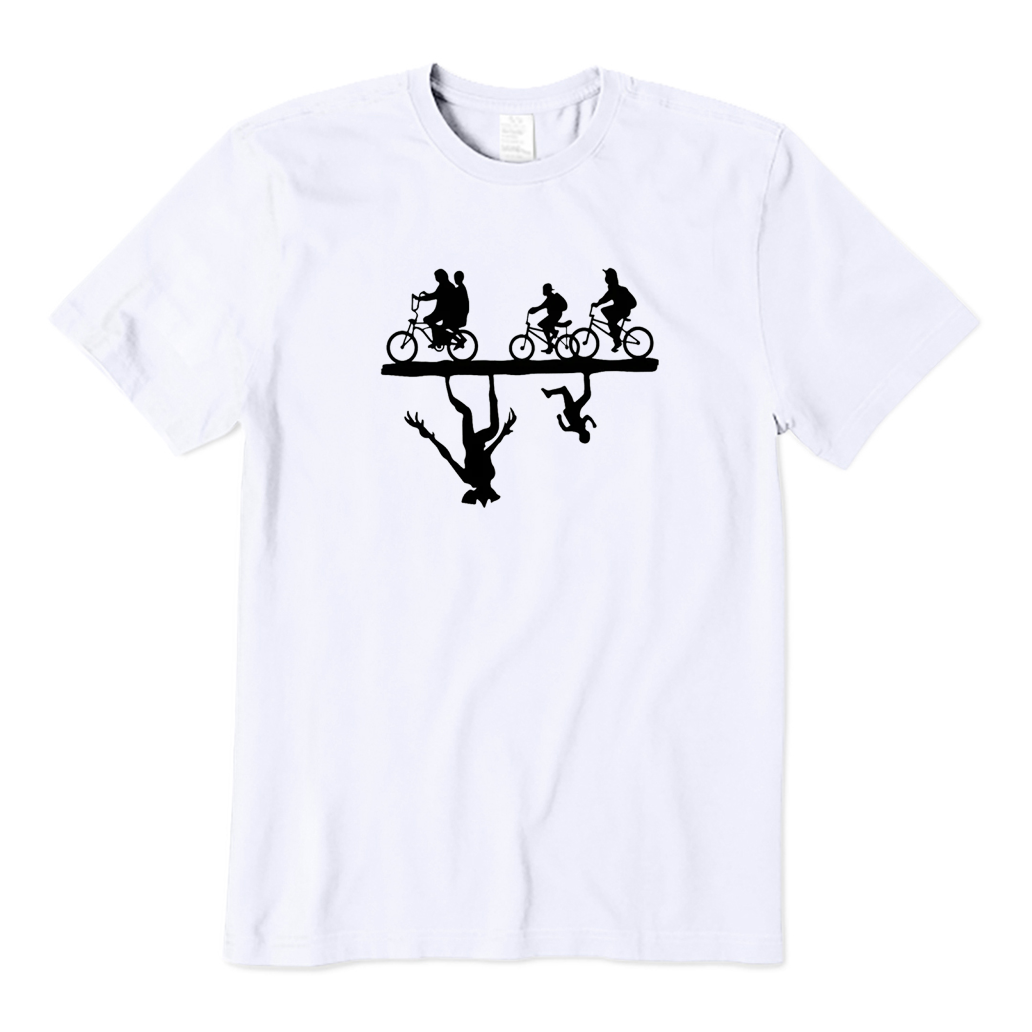 Bicycle Through The Upside Down T-shirt