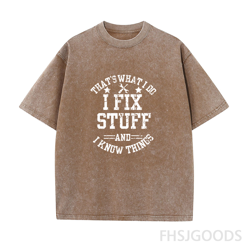 That's What I Do Unisex Distressed T-Shirt