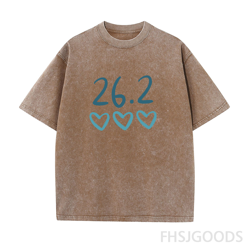 26.2 Runner Unisex Distressed T-Shirt