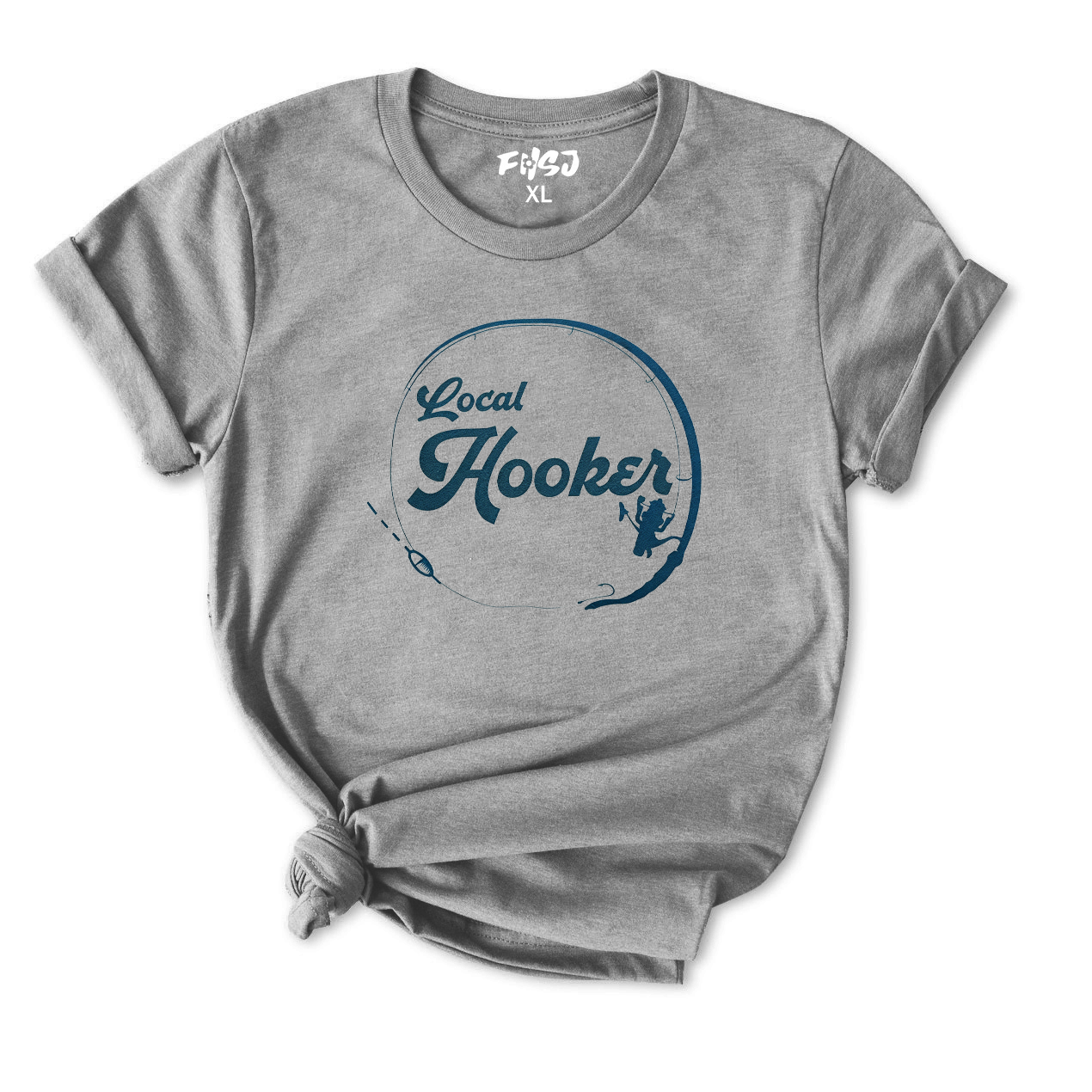 Local Hooker Fishing T-Shirt for Women