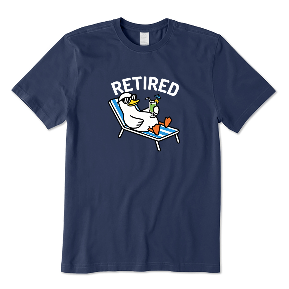 Retired Relaxing Goose T-shirt