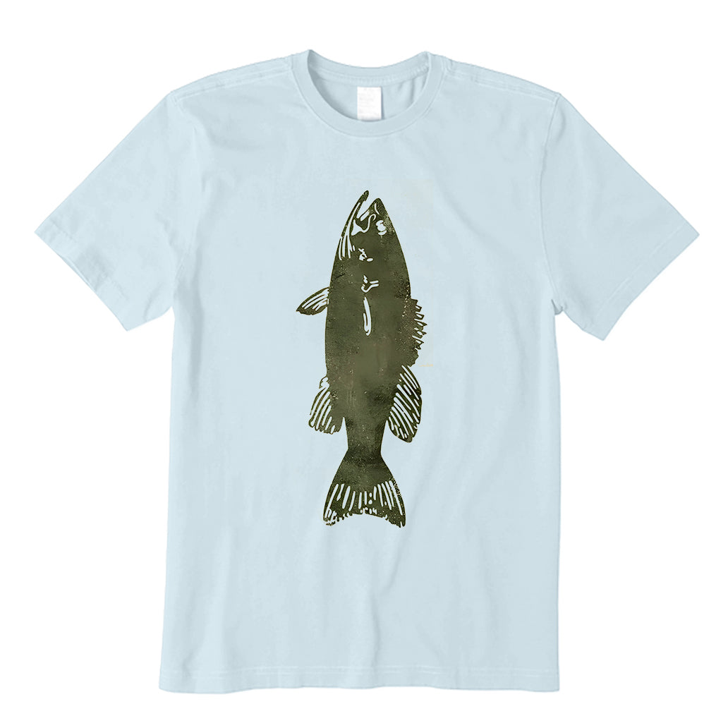 Retro Fish Fishing T-Shirt